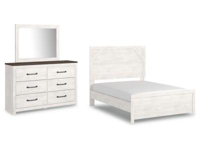 Signature Design by Ashley® Gerridan Full Panel Bed with Dresser and Mirror - B1190B6