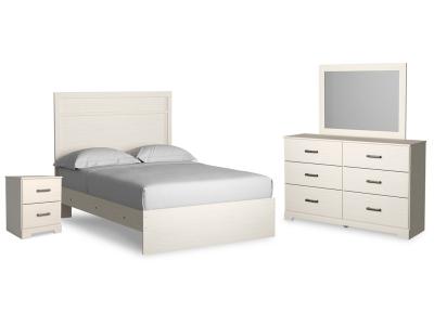 Signature Design by Ashley® Stelsie Full Panel Bed Dresser Mirror and Nightstand - B2588B10