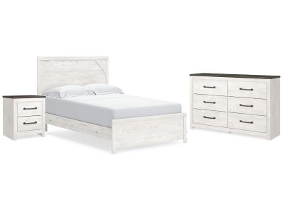 Signature Design by Ashley® Gerridan Queen Panel Bed Dresser and Nightstand - B1190B21