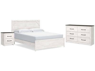 Signature Design by Ashley® Gerridan King Panel Bed Dresser and Nightstand - B1190B23