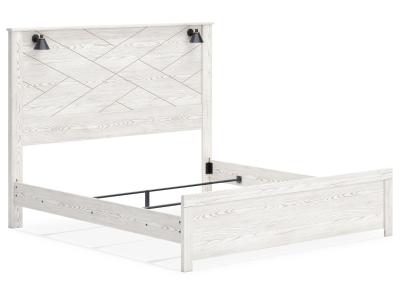 Signature Design by Ashley® Gerridan King Panel Bed Chest and 2 Nightstands - B1190B25