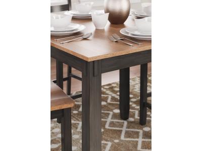 Signature Design by Ashley® Gesthaven Counter Height Dining Table and 4 Barstools (Set of 5) - D396-223