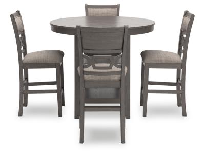 Signature Design by Ashley® Wrenning Counter Height Dining Table and 4 Barstools (Set of 5) - D425-223