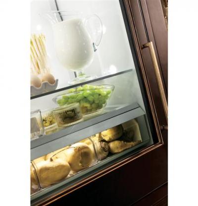 30" Monogram Integrated Glass Door Refrigerator - ZIK30GNHII