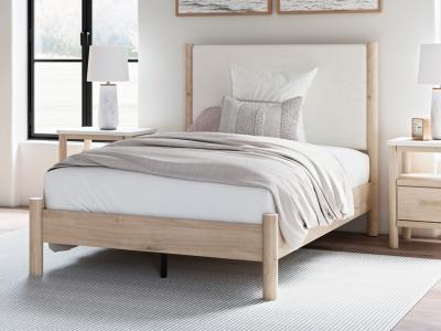 Signature Design by Ashley® Cadmori Full Upholstered Panel Bed - B2615B8