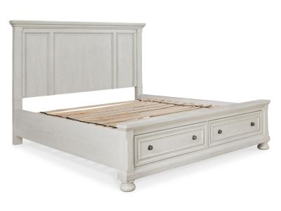 Signature Design by Ashley® Robbinsdale Queen Storage Bed Dresser Mirror and Nightstand - B742B28
