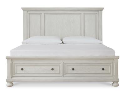 Signature Design by Ashley® Robbinsdale Queen Storage Bed Dresser Mirror and Nightstand - B742B28