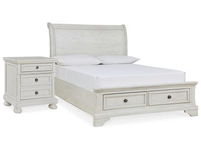 Signature Design by Ashley® Robbinsdale Full Storage Bed and Nightstand - B742B33
