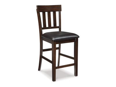Signature Design by Ashley® Haddigan Counter Height Dining Table 4 Barstools and Server - D596D8