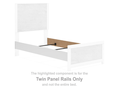 Signature Design by Ashley® Charbitt Twin Panel Rails - B2035-83