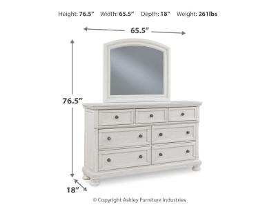 Signature Design by Ashley® Robbinsdale Queen Panel Bed Dresser and Mirror - B742B4