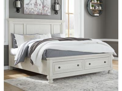 Signature Design by Ashley® Robbinsdale King Panel Storage Bed Dresser and Mirror - B742B31