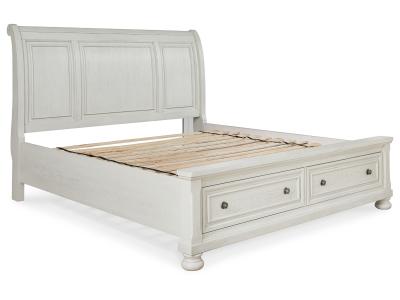 Signature Design by Ashley® Robbinsdale Queen Sleigh Storage Bed Dresser and Mirror - B742B5