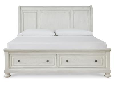 Signature Design by Ashley® Robbinsdale Queen Sleigh Storage Bed Dresser and Mirror - B742B5