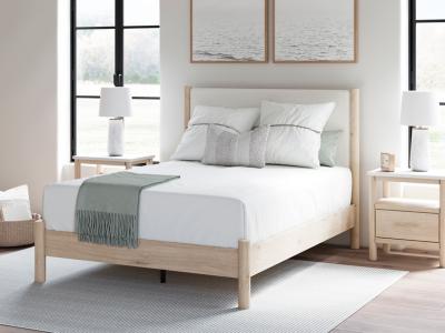 Signature Design by Ashley® Cadmori Queen Upholstered Panel Bed - B2615B4