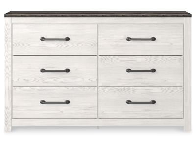 Signature Design by Ashley® Gerridan King Panel Bed Dresser Chest and 2 Nightstands - B1190B27