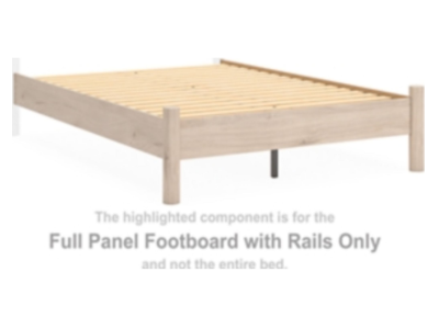 Signature Design by Ashley® Cadmori Full Panel Footboard with Rails - B2615-84