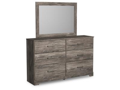 Signature Design by Ashley® Ralinksi Full Panel Bed Dresser and Mirror - B2587B5