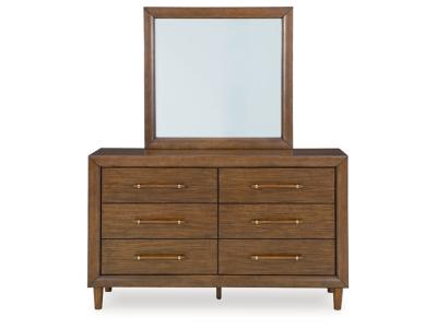Signature Design by Ashley® Lyncott King Upholstered Bed Dresser and Mirror - B615B8