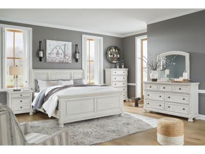 Signature Design by Ashley® Robbinsdale King Sleigh Bed Dresser and Mirror - B742B34