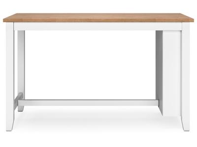 Signature Design by Ashley® Gesthaven Counter Height Dining Table and 2 Barstools - D398D3