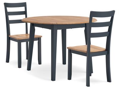Signature Design by Ashley® Gesthaven Dining Table and 2 Chairs - D399D4