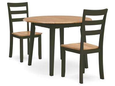 Signature Design by Ashley® Gesthaven Dining Table and 2 Chairs - D401D4