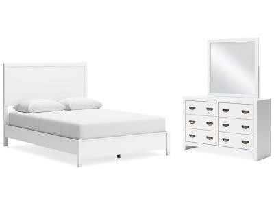Signature Design by Ashley® Binterglen Queen Panel Bed Dresser and Mirror - B427B7