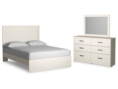 Signature Design by Ashley® Stelsie Queen Panel Bed Dresser and Mirror - B2588B6