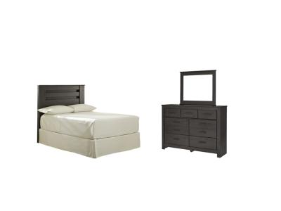 Signature Design by Ashley® Brinxton Full Panel Headboard, Dresser and Mirror - B249B18