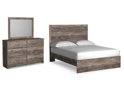 Signature Design by Ashley® Ralinksi Queen Panel Bed Dresser and Mirror - B2587B6