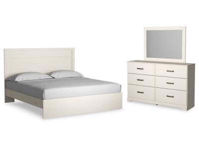 Signature Design by Ashley® Stelsie King Panel Bed Dresser and Mirror - B2588B14