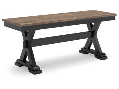 Signature Design by Ashley® Wildenauer Dining Table 4 Chairs and Bench - D634D2