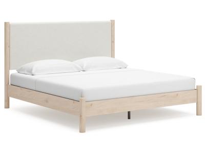 Signature Design by Ashley® Cadmori King Upholstered Panel Bed Dresser and Nightstand - B2615B11