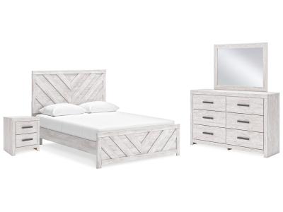 Signature Design by Ashley® Cayboni Queen Panel Bed Dresser Mirror and Nightstand - B3788B8