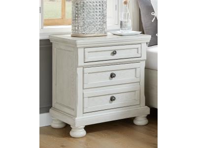 Signature Design by Ashley® Robbinsdale King Panel Bed Dresser Mirror Chest and 2 Nightstands - B742B38