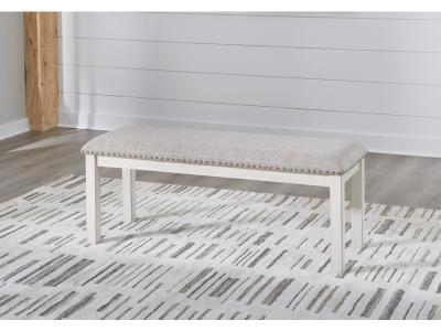 Signature Design by Ashley® Robbinsdale Dining Table 4 Chairs and Bench - D642D4