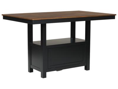 Signature Design by Ashley® Wildenauer Counter Height Dining Table and 4 Barstools - D634D3