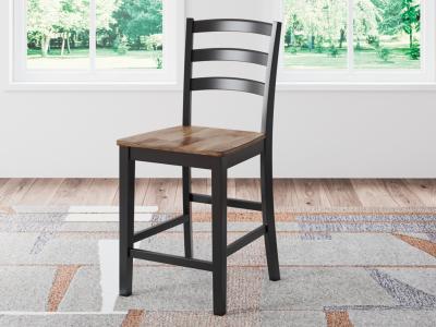Signature Design by Ashley® Wildenauer Counter Height Dining Table and 4 Barstools - D634D3