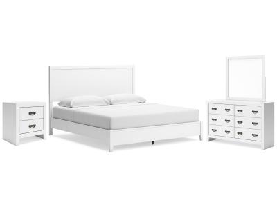 Signature Design by Ashley® Binterglen King Panel Bed Dresser Mirror and Nightstand - B427B16