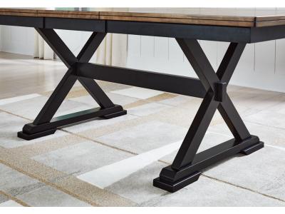 Signature Design by Ashley® Wildenauer Extension Dining Table and 6 Chairs - D634D4