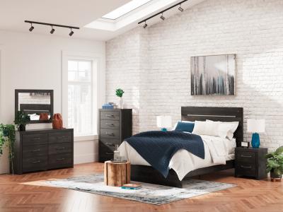 Signature Design by Ashley® Hollivern Queen Panel Bed - PCB2108B2