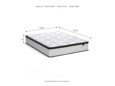 Sierra Sleep® by Ashley Chime 12 Inch Hybrid Queen Mattress in a Box - M69731