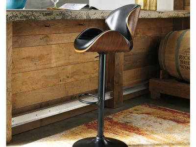 Signature Design by Ashley® Bellatier Adjustable Height Bar Stool - D120-530