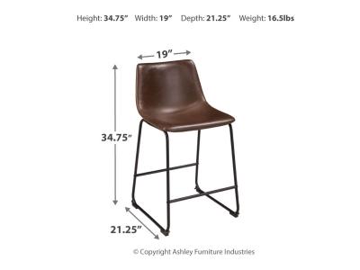 Signature Design by Ashley® Centiar Counter Height Bar Stool - D372-124