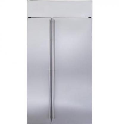 42" Monogram Built-In Side-By-Side Refrigerator - ZISS420NKSS