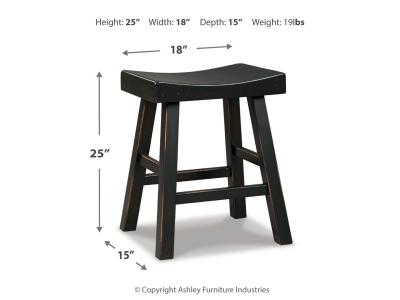 Signature Design by Ashley® Glosco Counter Height Bar Stool - D548-524