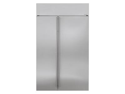 48" Monogram Built-In Side-By-Side Refrigerator - ZISS480NKSS