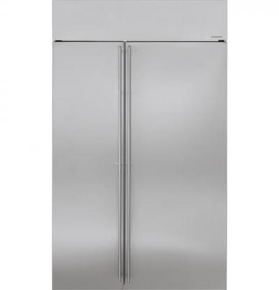 48" Monogram Built-In Side-By-Side Refrigerator - ZISS480NKSS