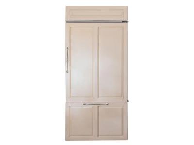 36" Monogram Built-In Bottom Freezer Panel Ready Right-Hand Door Opening Refrigerator - ZIC360NNRH